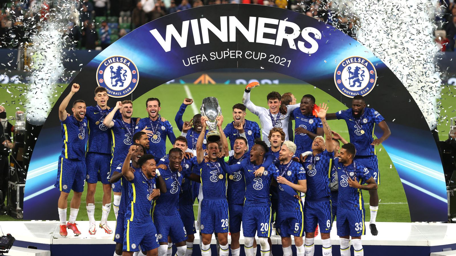Chelsea won the UEFA Super Cup on penalties against Villareal, HOTPEN