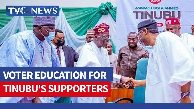 Asiwaju Bola Tinubu Voters Education, HOTPEN