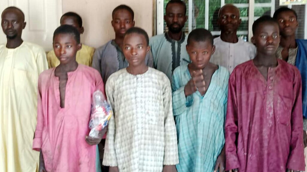 Zamfara police rescue 10 kidnapped victims unconditionally, HOTPEN