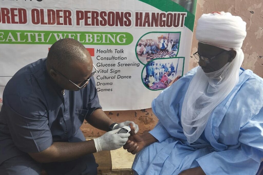 Foundation conduct medical screening for elderly persons in Gombe, HOTPEN